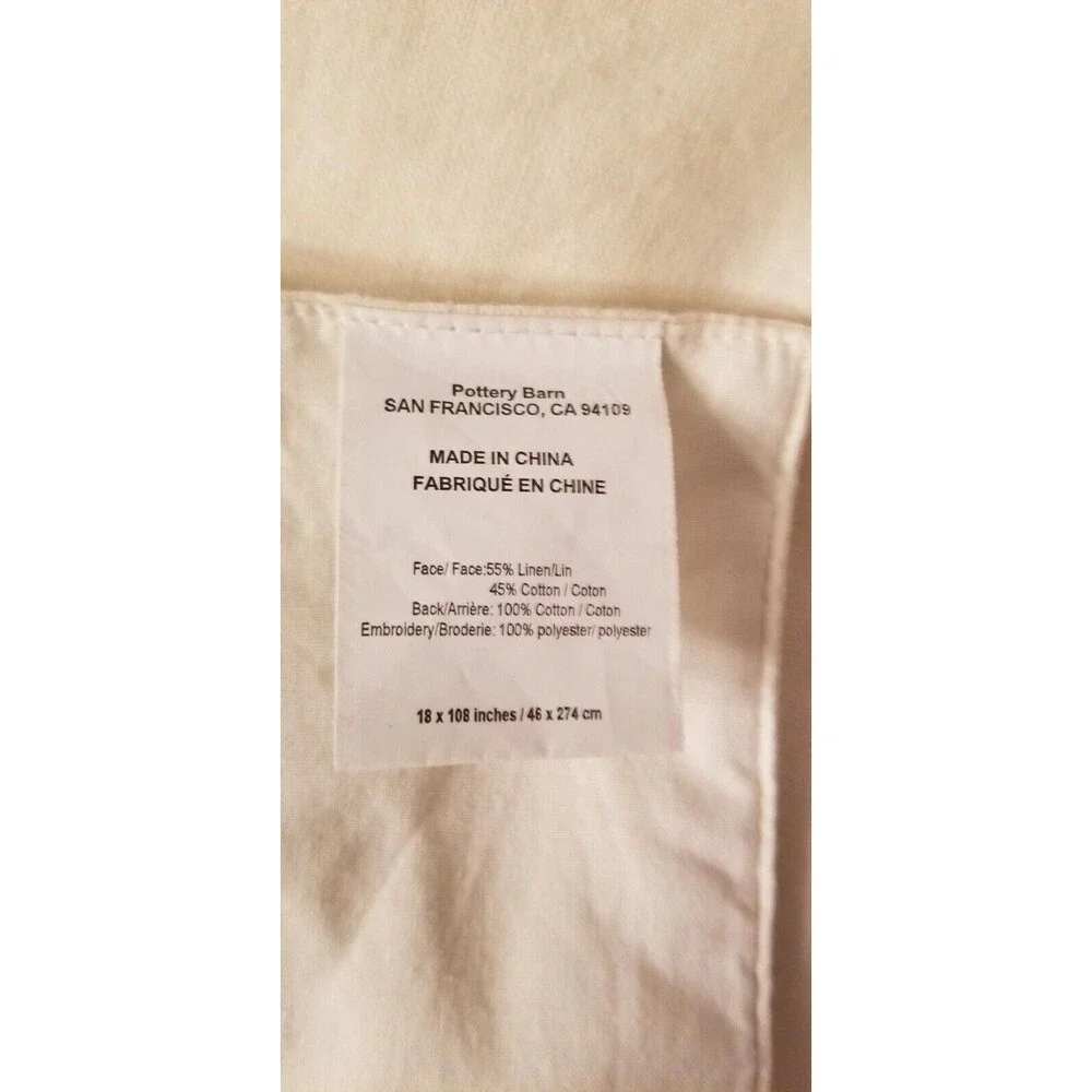 Pottery Barn Table Runner 18